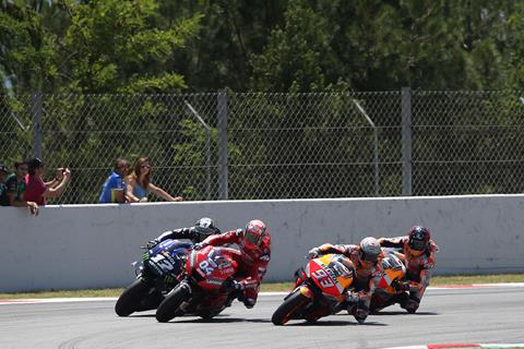 MotoGP: Marquez takes victory as carnage rages behind