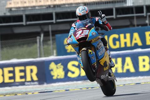 Moto2: Magic Marquez makes it three in a row