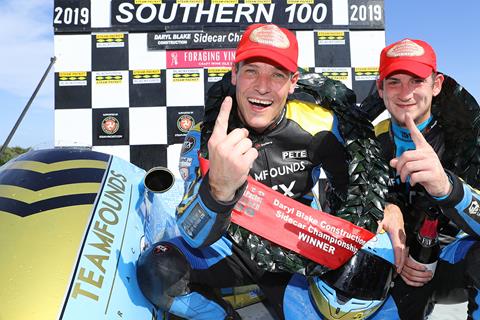 Southern 100: Founds and Walmsley crowned Billown champions