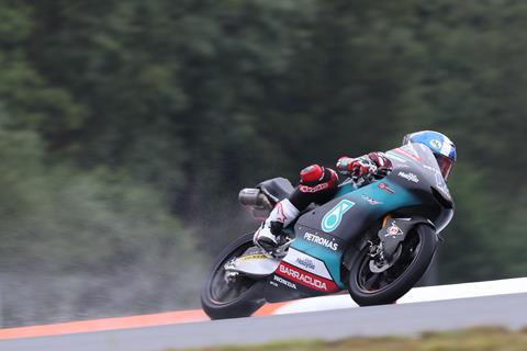 Brno Moto3: McPhee splashes to front row start