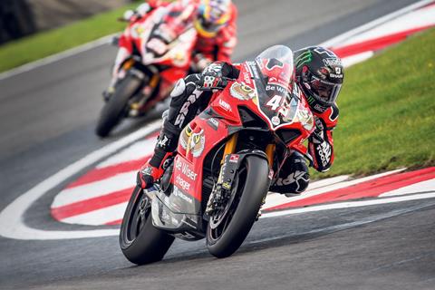 BSB: Scott Redding takes control with double at Donington