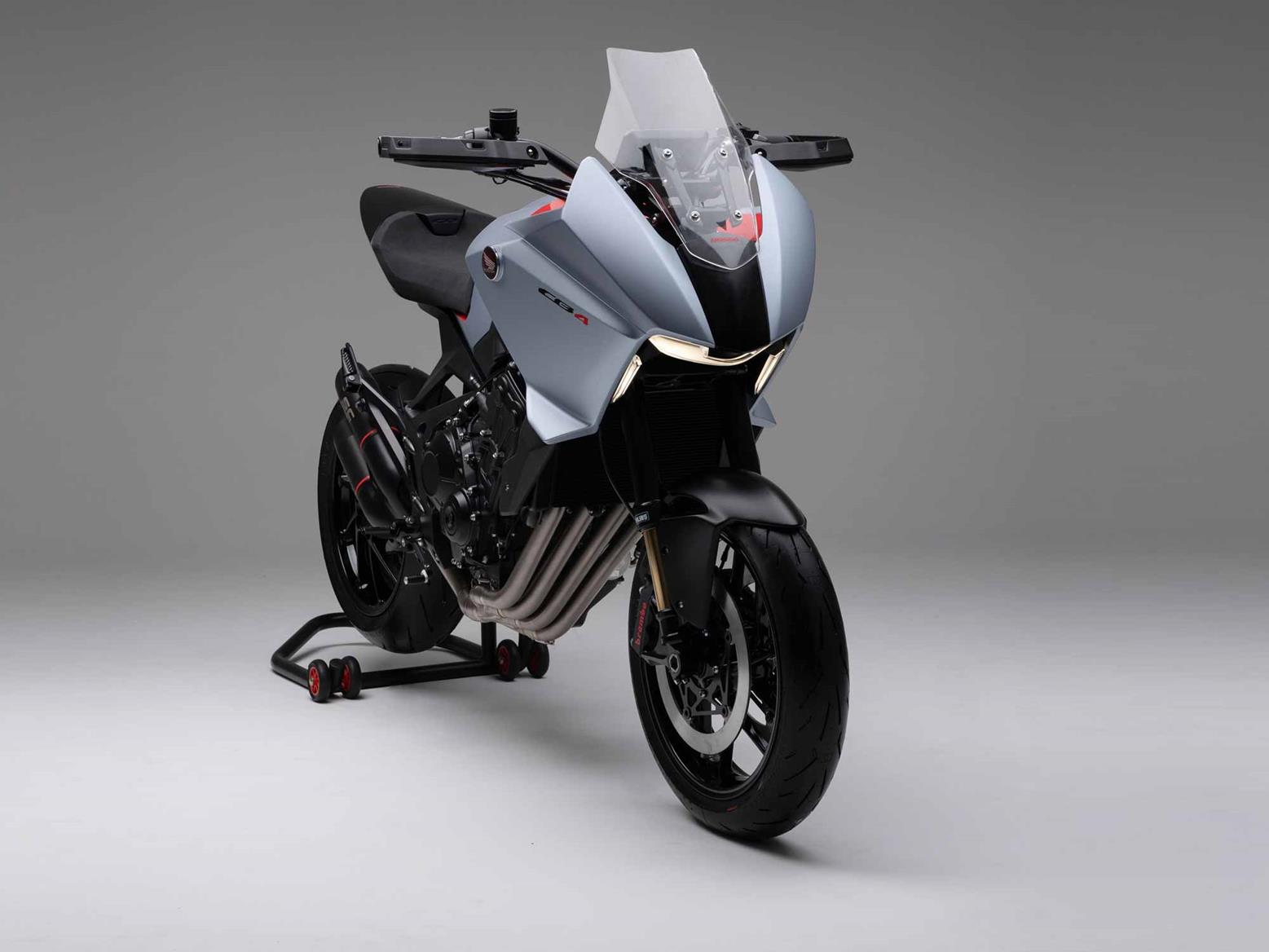 Honda hint at new sports adventure middleweight with CB4X Concept