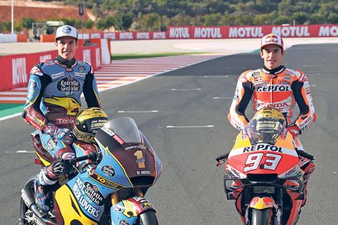 Marquez brothers in Repsol Honda double trouble