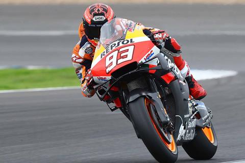 MotoGP Jerez Test: Marc Marquez tops final day after rain hits