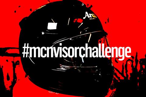 Step up to the MCN Visor Challenge on social media!