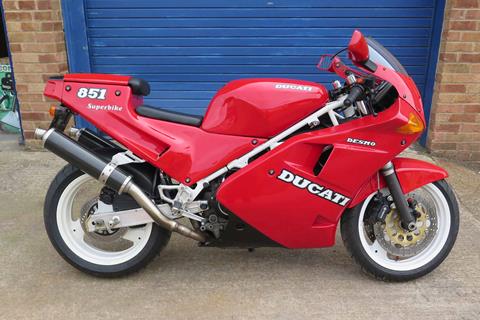 Top Gear Ducati 851 is auction star