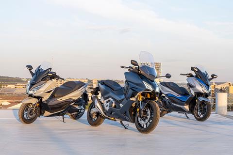 Feel the Forza: bigger, faster and more tech-laden Honda Forza 125, 300 and 750