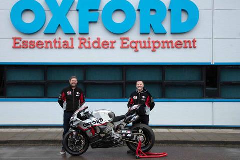 BSB: Moto Rapido Racing announce extended two year title partnership with Oxford Products