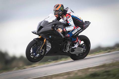 WSB: Michael van der Mark tests new BMW M1000 RR