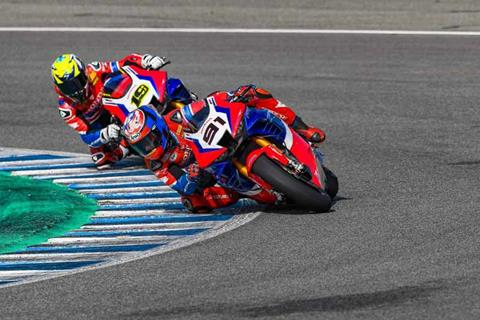 WSB: Team HRC get back on track at Jerez