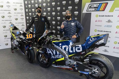 MotoGP: Luca Marini and Enea Bastianini unveil 2021 Avintia Ducati liveries