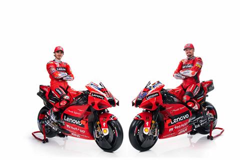 MotoGP: Ducati officially unveils its 2021 livery and rider line-up