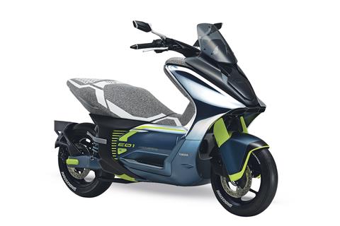 Yamaha E01 electric scooter concept set for reality