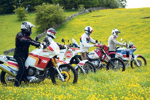 New rally for old bikes heads from Brooklands to the real Dakar