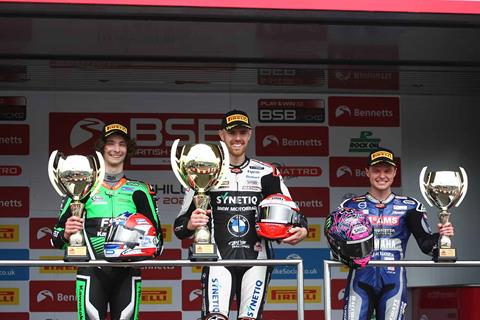 BSB Knockhill: Danny Buchan seals the double following red flag in race three