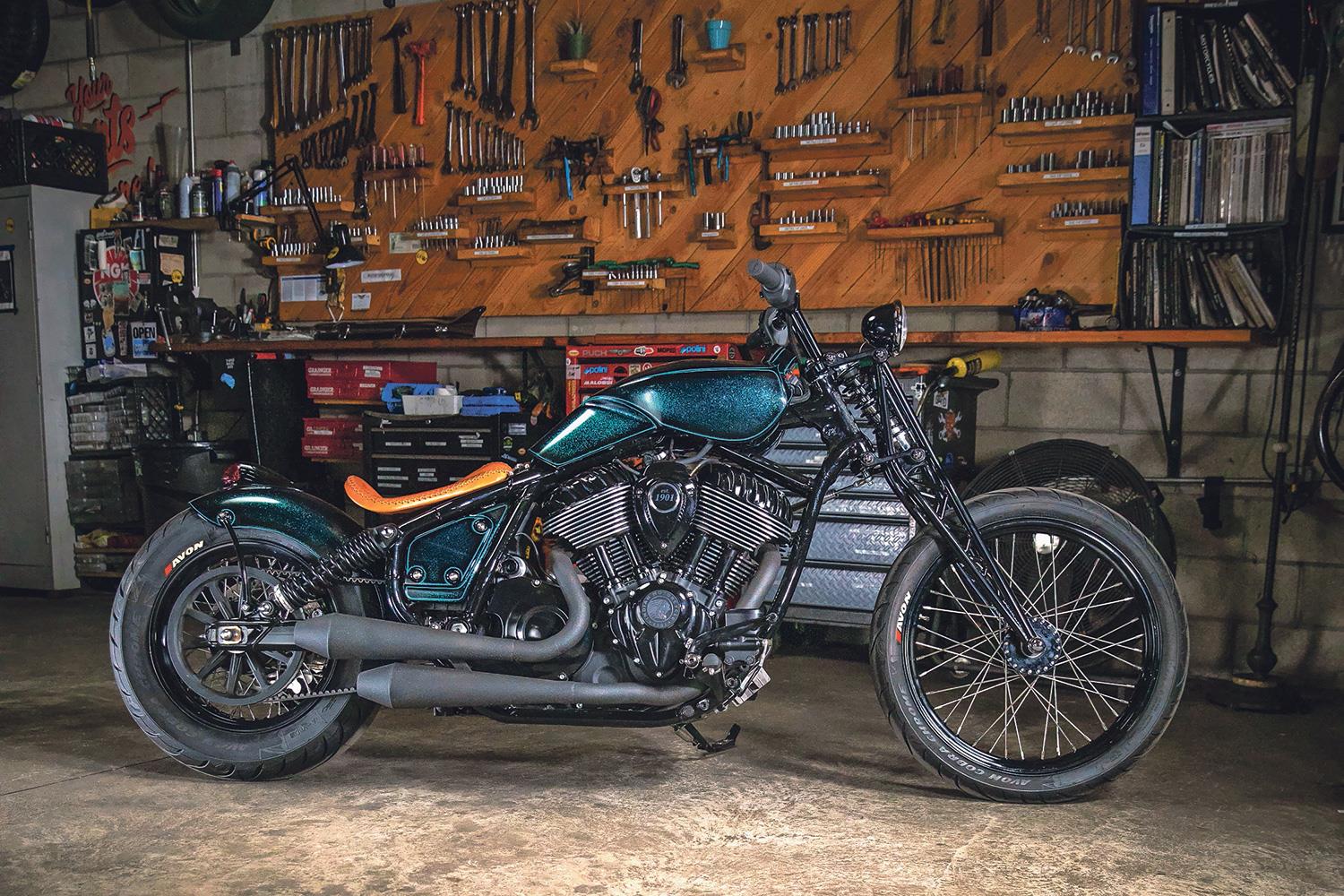 Legendary customisers join forces to create unique Indian Chief