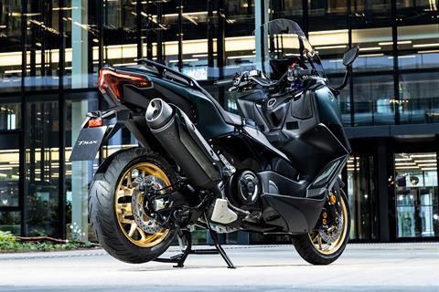 Yamaha TMAX goes to the max! Top-spec scoot gets more tech and a major restyle