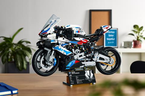 Plastic fantastic: Lego Technic launch BMW M1000RR model