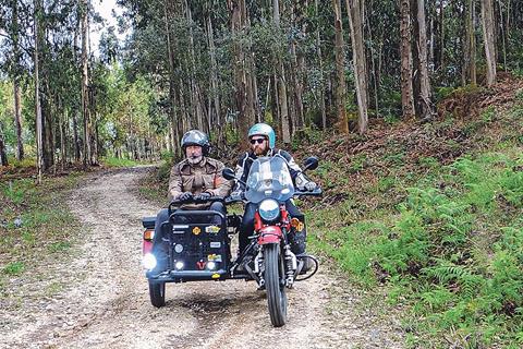 Go off-road in a sidecar: We get a taste of outfit life by riding Ural’s latest three-wheeler in Portugal