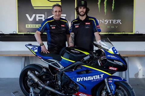 WSB: Stefano Manzi joins Dynavolt Triumph in the World Supersport Championship