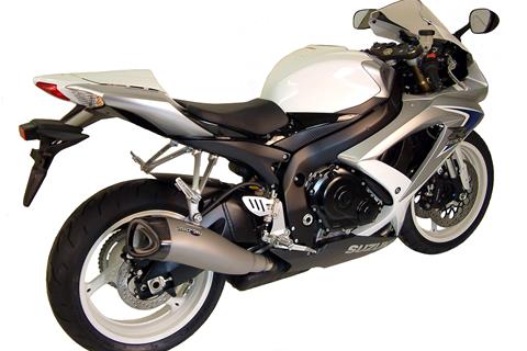 New Micron exhausts for Suzuki GSX-R600 and GSX-R750