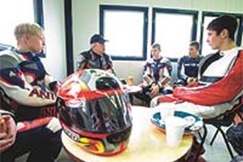 A Road racing school for kids