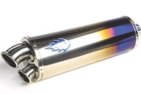 Blue Flame Titanium Twin Port