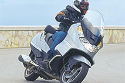 Testing the Aprilia Atlantic