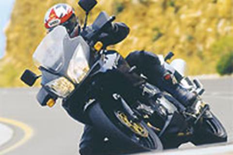 World’s first test on Suzuki’s V-Strom