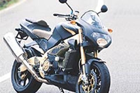 Aprilia Tuono first ride