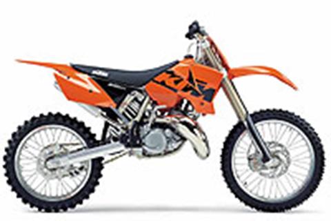 2003 KTM SX model updates