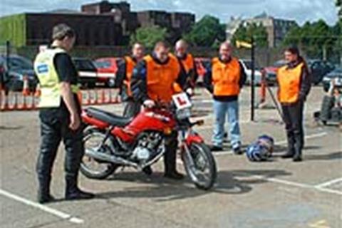 Changes to motorcycle test from 2005