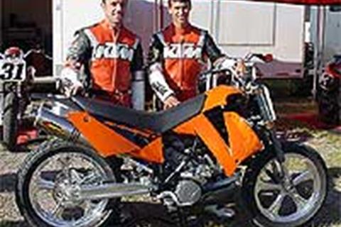 KTM unveils new race bike