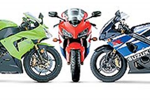 ZX-10R vs Blade vs GSX-R1000