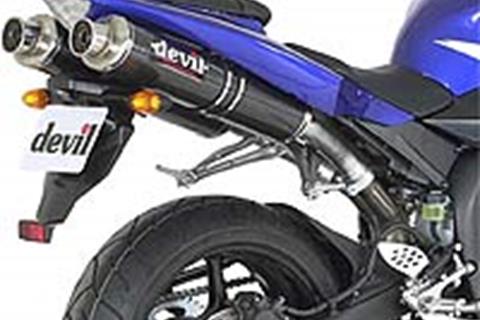 Devil launches ’04 R1 exhausts