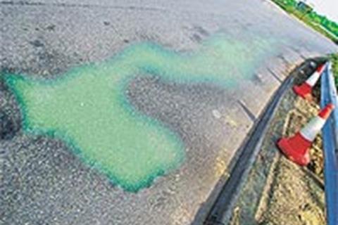 Have you spotted a diesel spill today?