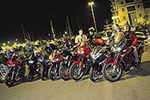 Crescent prizes boost big bike night