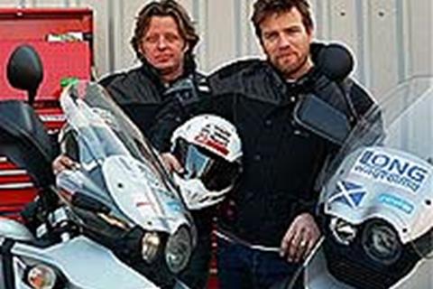 Track Ewan McGregor’s worldwide ride online