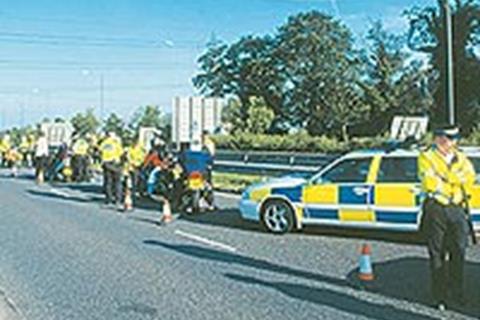 Riding to Silverstone? Cops are watching 