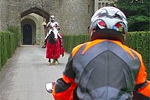 Ride like a 14th century French knight?