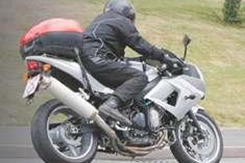 New Triumph 646 spied