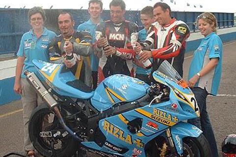 MCN races GSX-R600