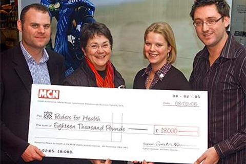 MCN raises £18k for RfH